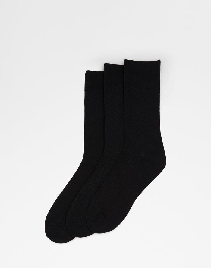 ALDO Black Cotton Socks