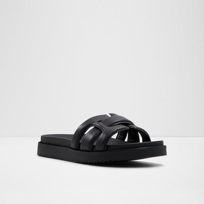 Aldo Women's Flat Sandals Wylalaendar Black