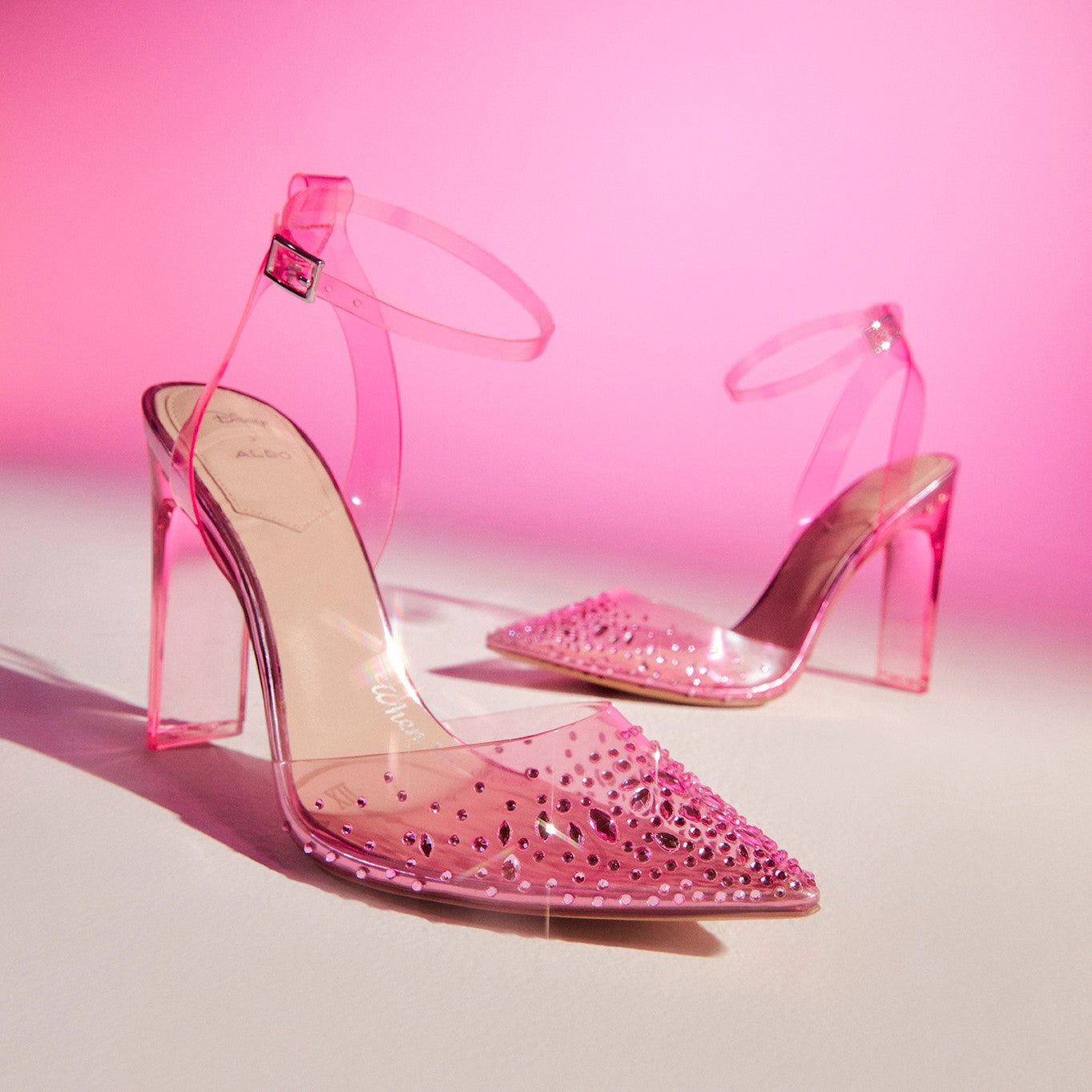 Aldo Disney Women's Pillow Walk Comfortable Heeled Shoes (Light Pink) – ALDO Shoes UK
