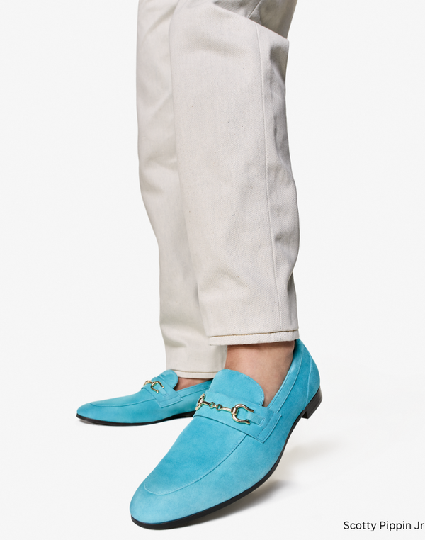 Turquoise loafers hotsell