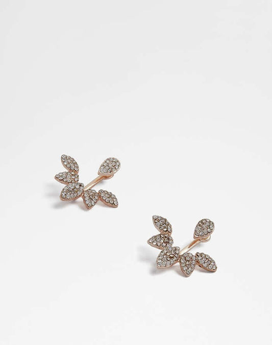 ALDO Shoes UK Women's Rose gold drop earrings Afalimma