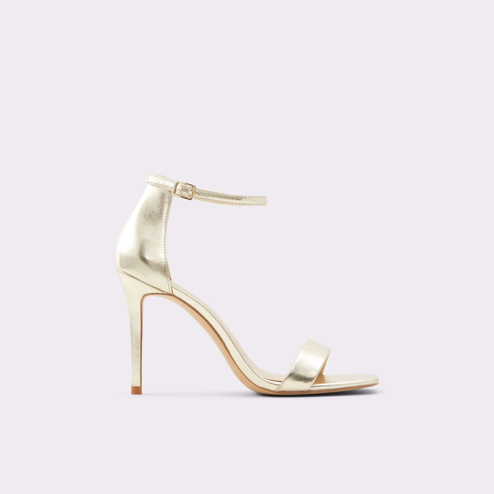 Aldo gold cheap sandal heels