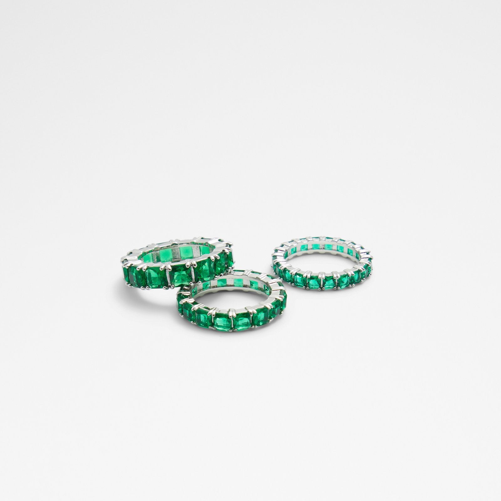 Aldo Women's Stackable Rings Aschiana Green