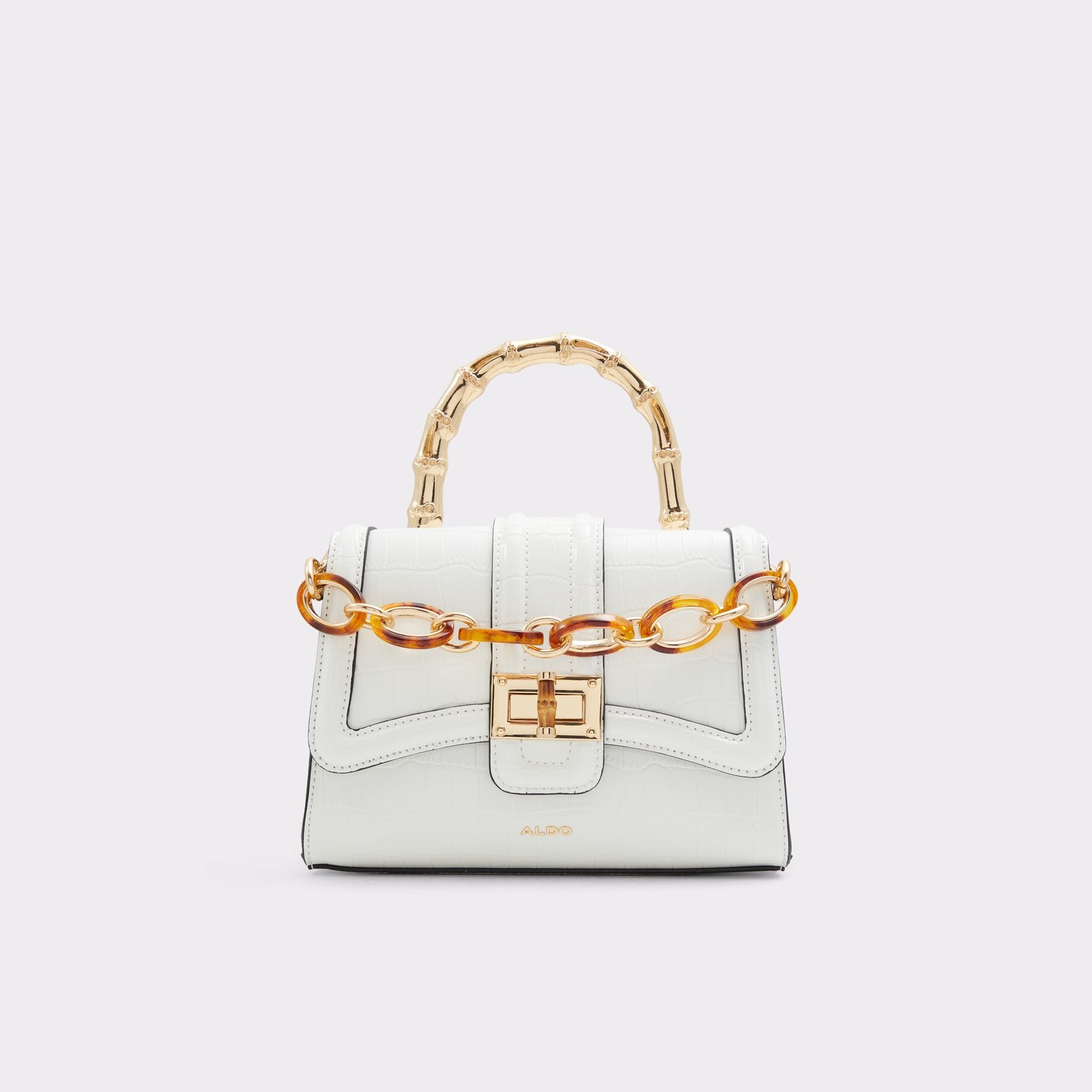 Aldo Women's Top Handle Bag Aubray (White) – ALDO Shoes UK