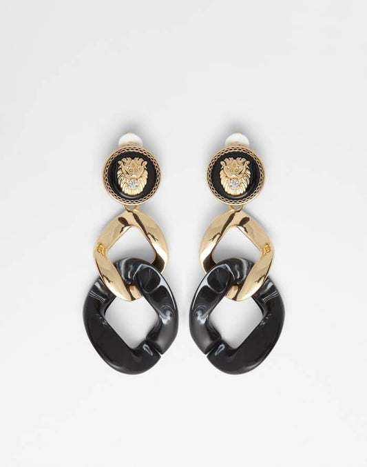 ALDO Shoes UK Women's Chain drop style earrings Ballacallin