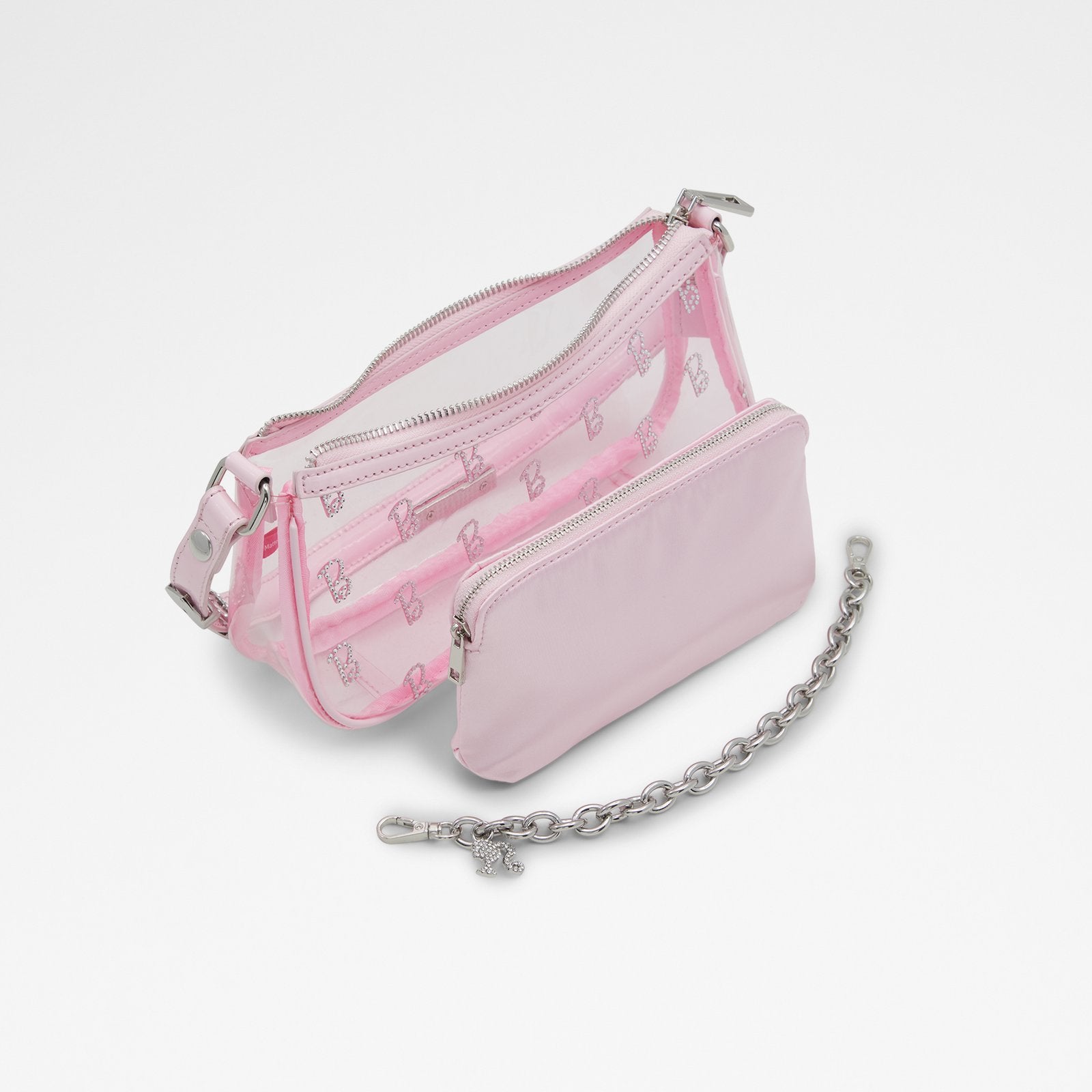 VTG BARBIE doll purse VALENTINE day hand bag faux zipper HEART red silver  EUC!! | eBay