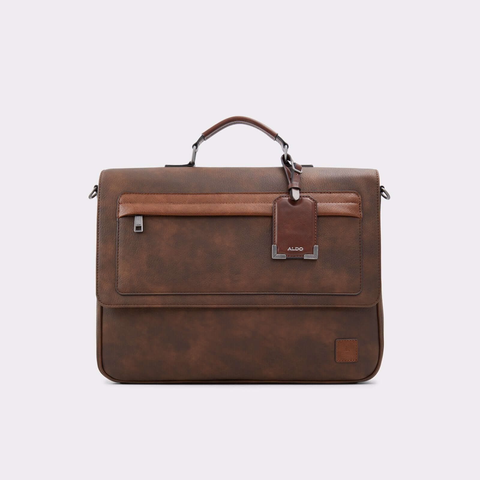 aldo leather laptop backpack Aldo Men's Laptop Bag Bemini (Brown)