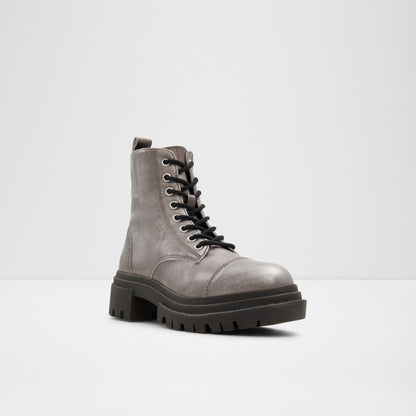 Aldo Women's Chunky Boots Bigmark Silver