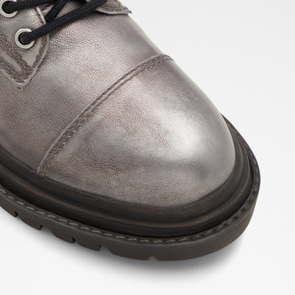 Aldo Women's Chunky Boots Bigmark Silver