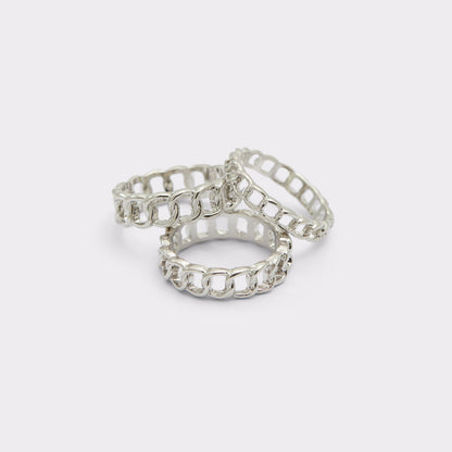 Aldo Women's Stackable Rings Blinkedup Silver
