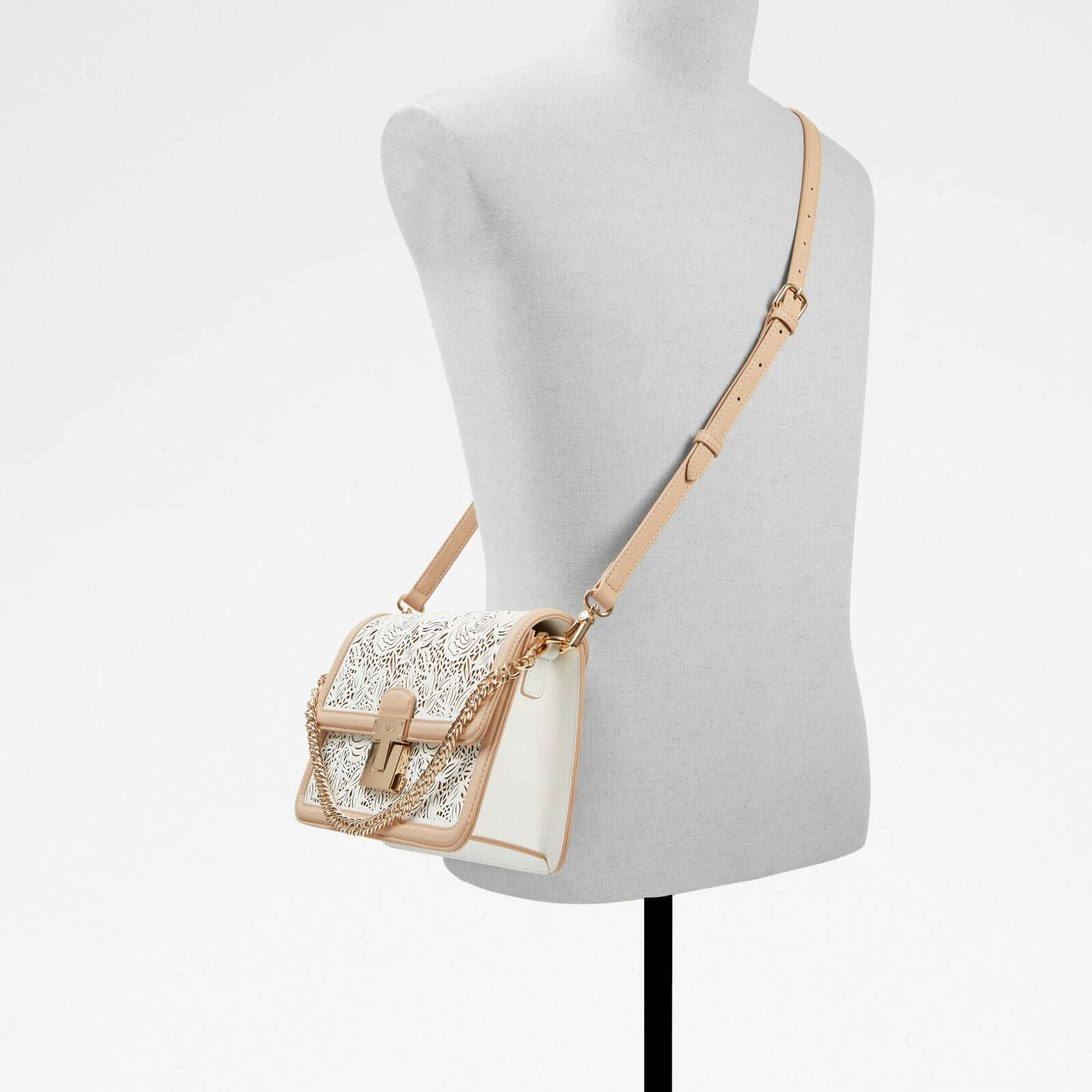 Aldo Women's Cross Body Bag Botanna (White) ALDO Shoes UK