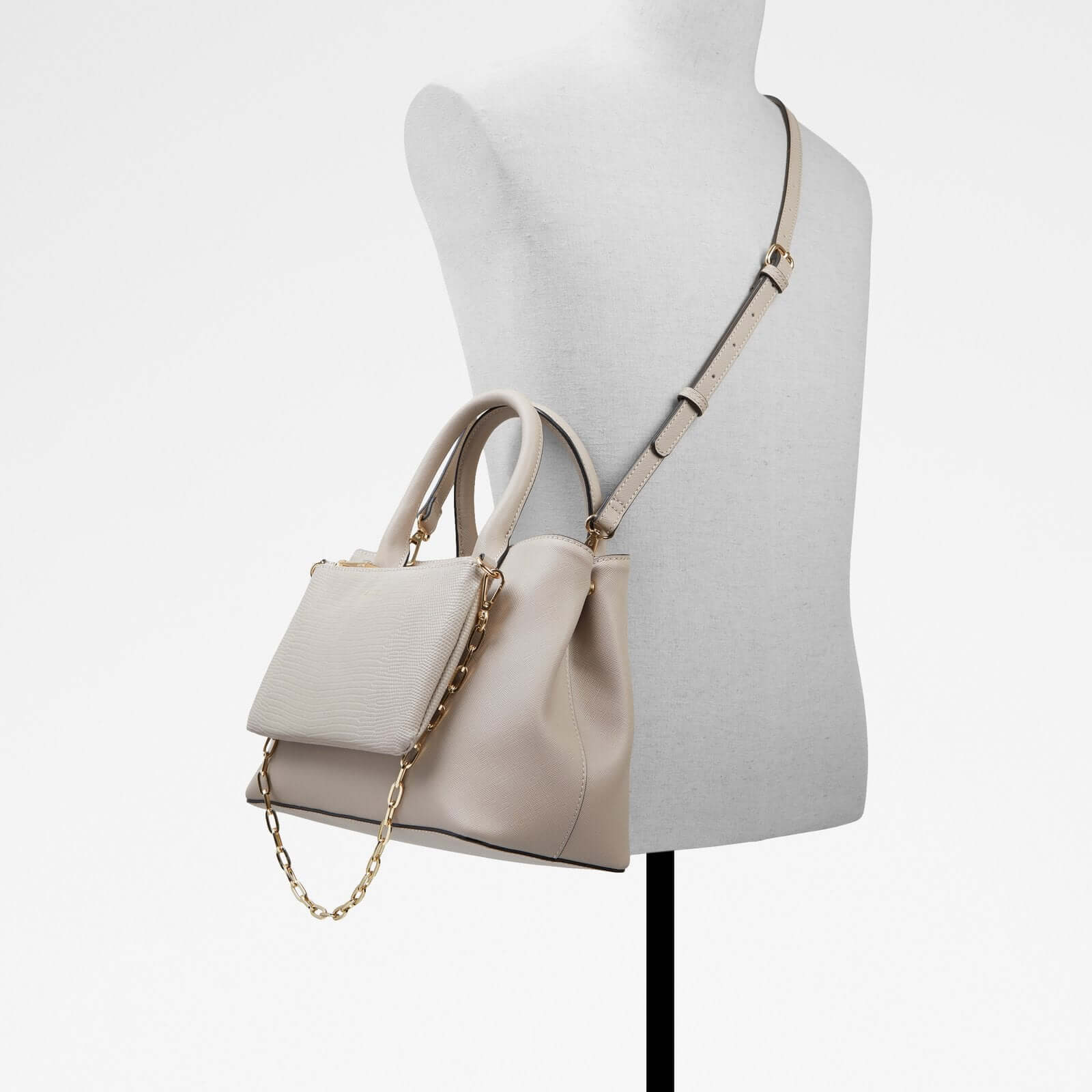 Aldo Women's Handbag Cityverse (Dark Beige) ALDO Shoes UK