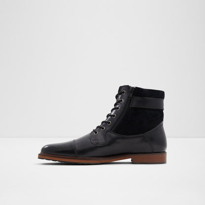 Aldo Men's Lace Up Boots Constantine Black