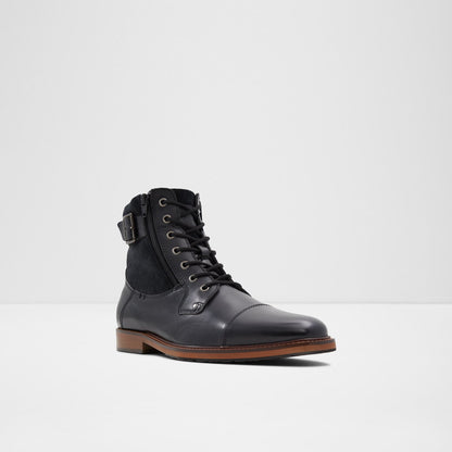 Aldo Men's Lace Up Boots Constantine Black