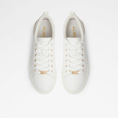 Aldo Women's Pillow Walk Comfortable Trainers Dilathielle White