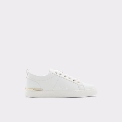 Aldo Women's Pillow Walk Comfortable Trainers Dilathielle White