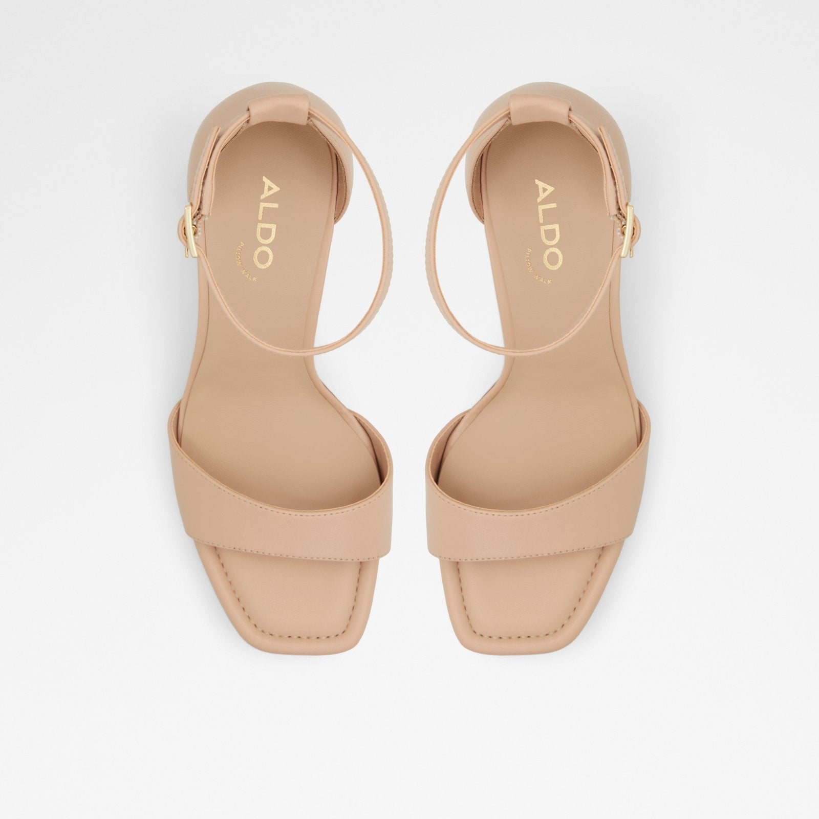 Aldo TYDEUS Synthetic ROSE GOLD Solid Flat Sandals : Amazon.in: Shoes &  Handbags