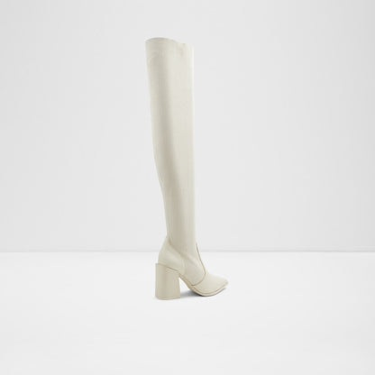 Aldo Women's Knee-High Boots Ganini White