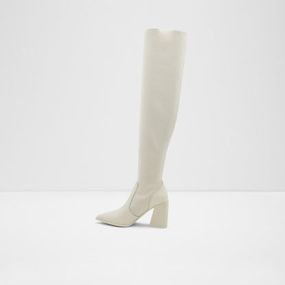Aldo Women's Knee-High Boots Ganini White