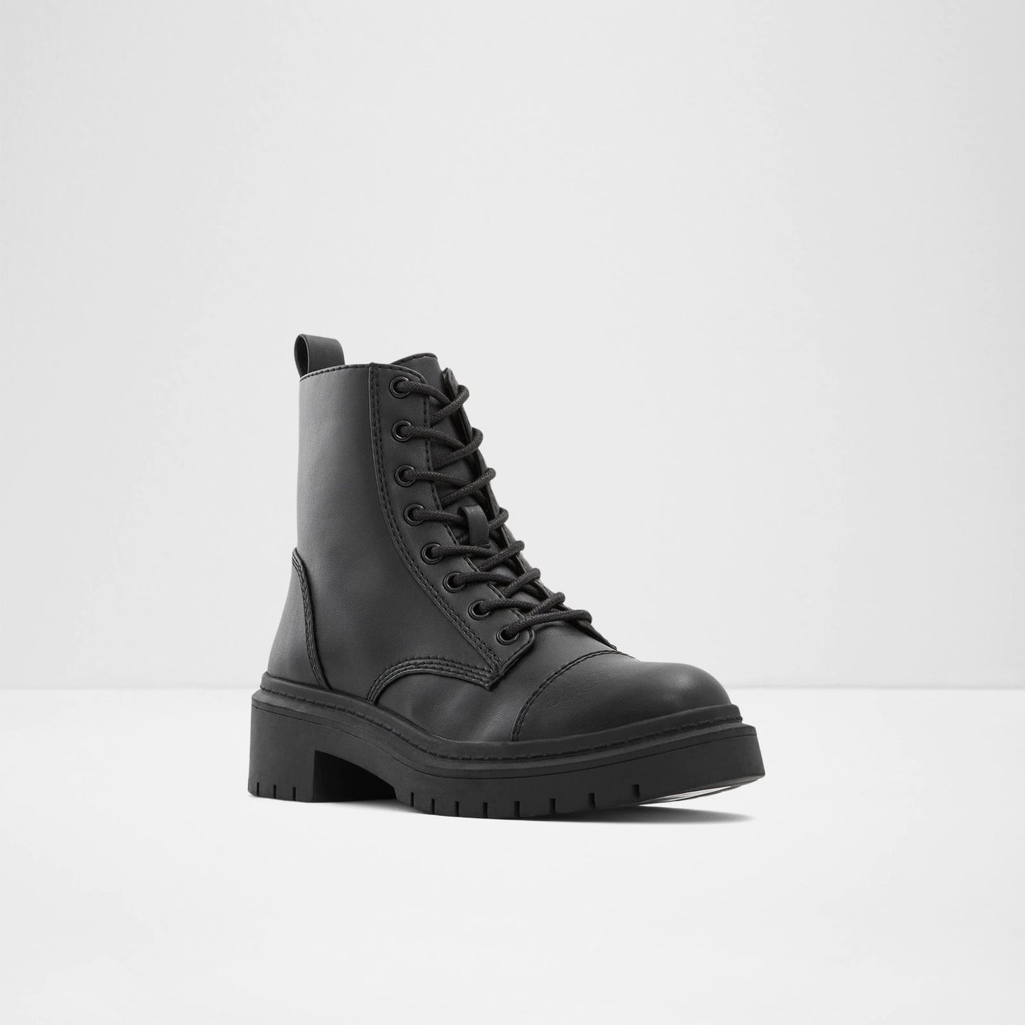 Aldo Women's Combat Ankle Boots Goer Black