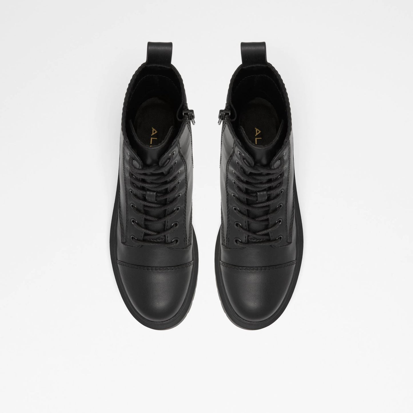 Aldo Women's Combat Ankle Boots Goer Black