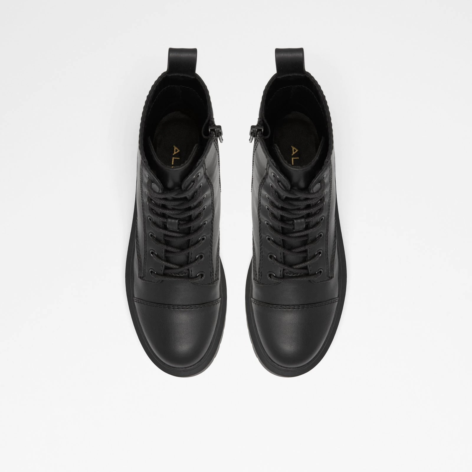 Aldo Women's Combat Ankle Boots Goer Black