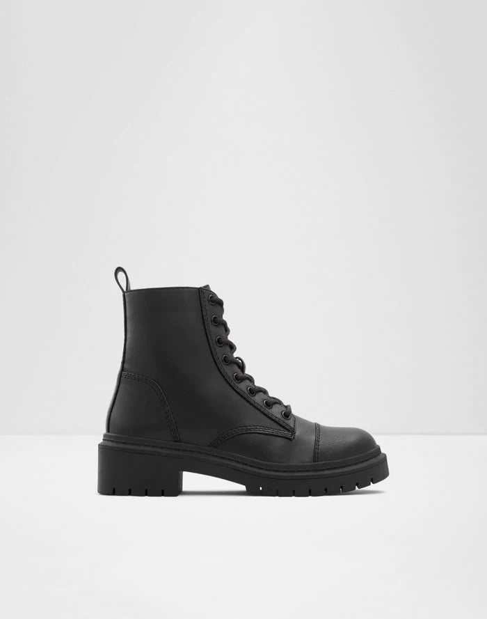 Aldo Women's Combat Ankle Boots Goer (Black) – ALDO UK