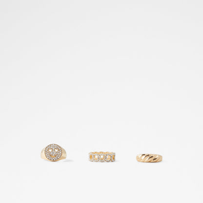 Aldo Women's Multi Pack Of Rings Haia Gold