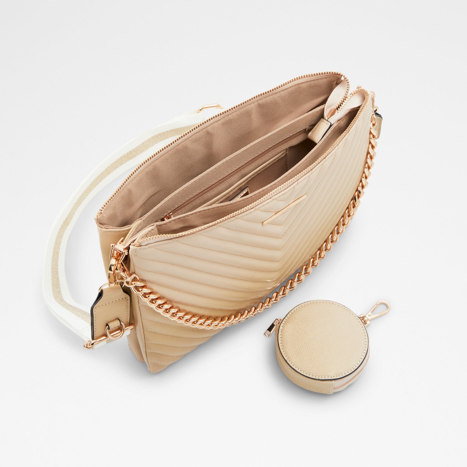 Aldo Women's Cross Body Bag Henie (Rose Gold) ALDO UK