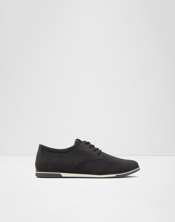 Aldo Men's Lace Up Trainers Heron Black