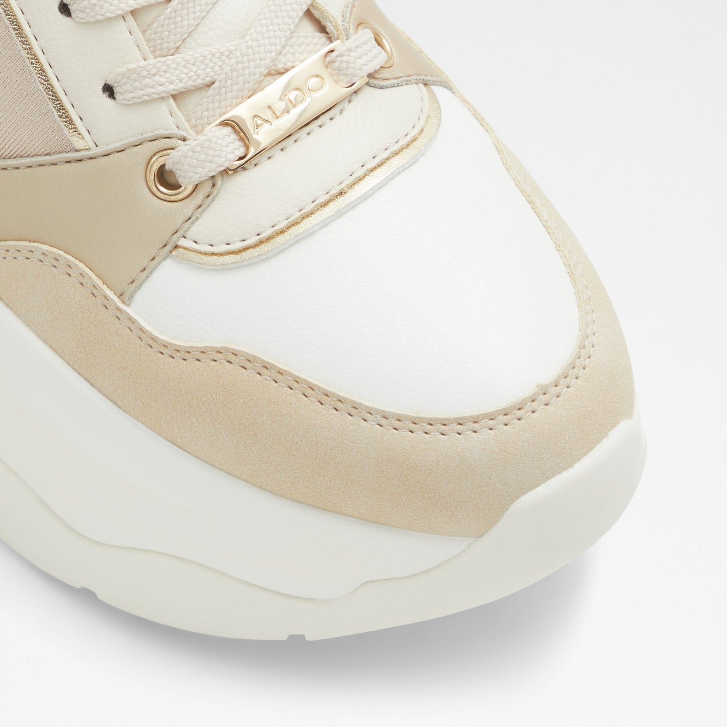 Aldo Women's Pillow Walk Comfortable Platform Heeled Trainers Iconimax