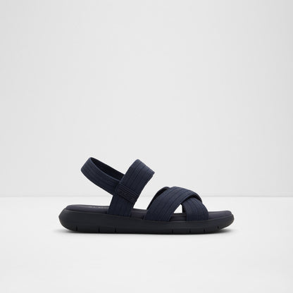 Aldo Men's Pillow Walk Comfortable Flat Sandals Kev Navy