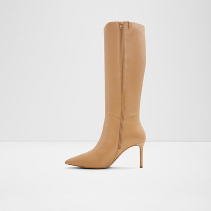 Aldo Women's Pillow Walk Comfortable Knee High Boots Laroche Beige
