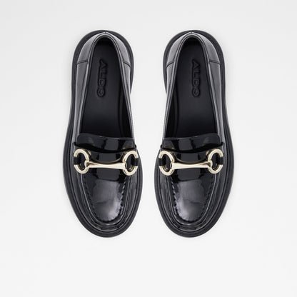 Aldo Women's Pillow Walk Comfortable Chunky Sole Loafers Miska Black