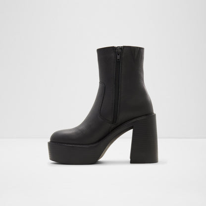 Aldo Women's Pillow Walk Comfortable Platform Ankle Boots Myrelle Black