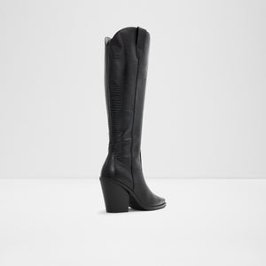 Women's Knee-High Boots (Black) – Shoes UK
