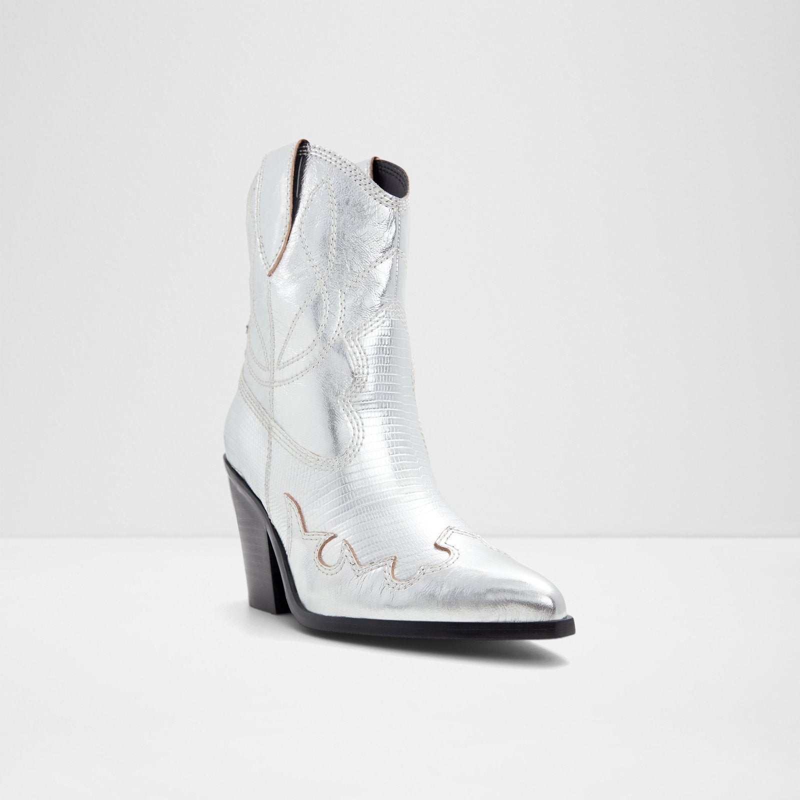 Aldo white cowboy discount boots