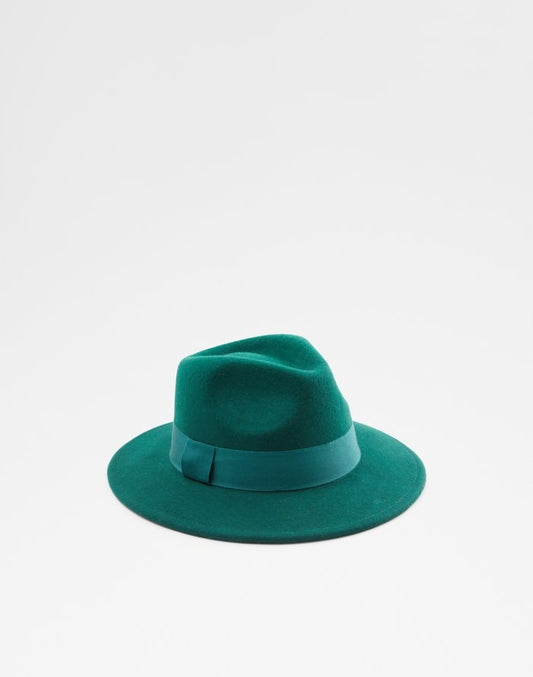 Aldo Women's Fedora Hat Nydaydda Green