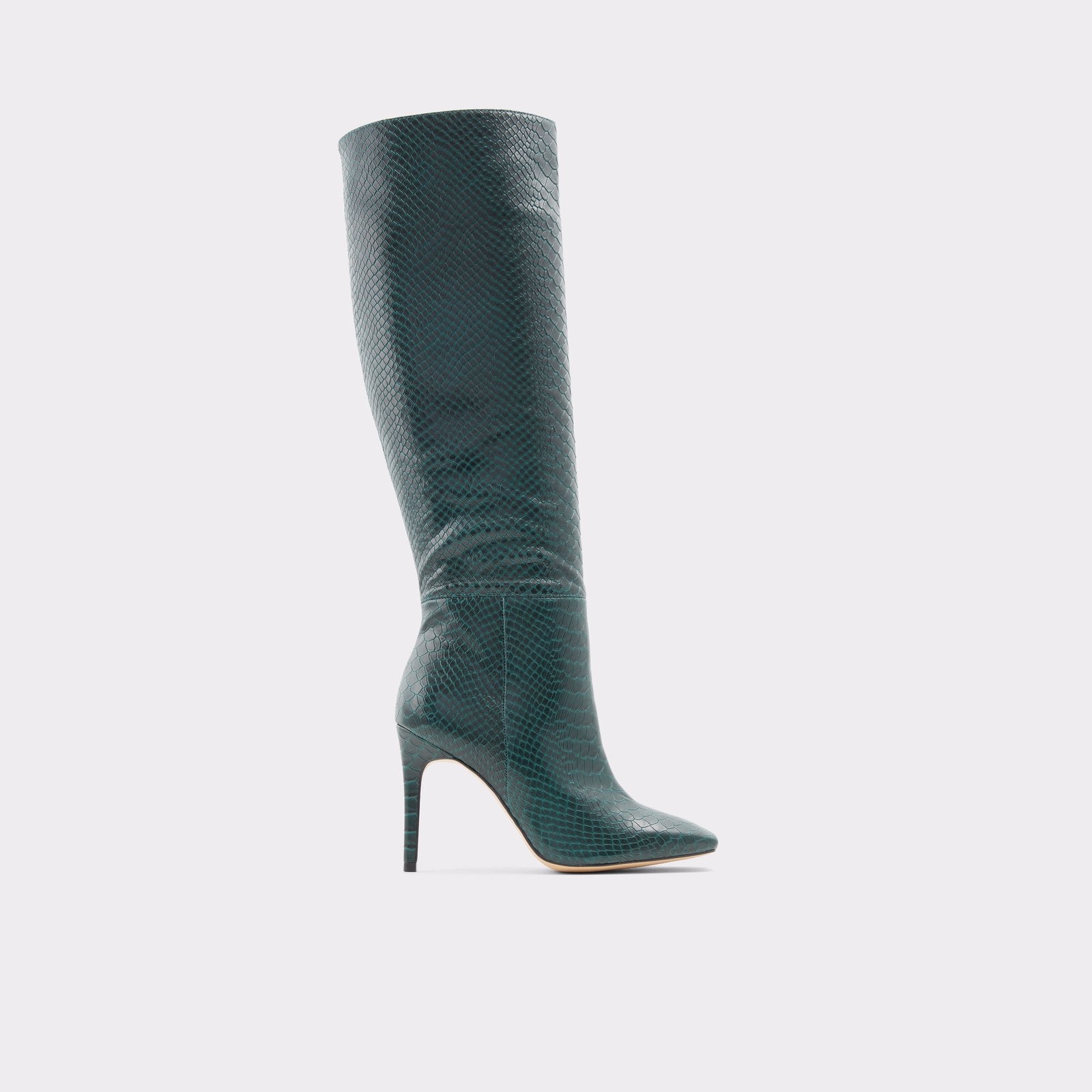 Aldo Women's Knee High Boots Oluria (Green) – ALDO Shoes UK