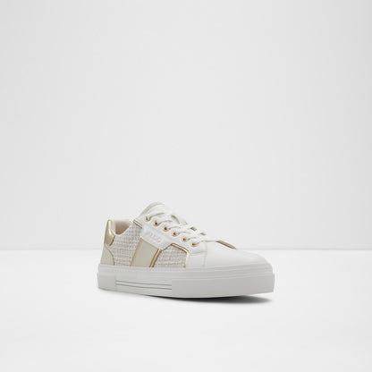 Aldo Women's Low Top Trainers Onirasean White