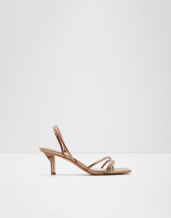 Aldo Women's Heeled Sandals Pythonda (Bronze) – ALDO Shoes UK