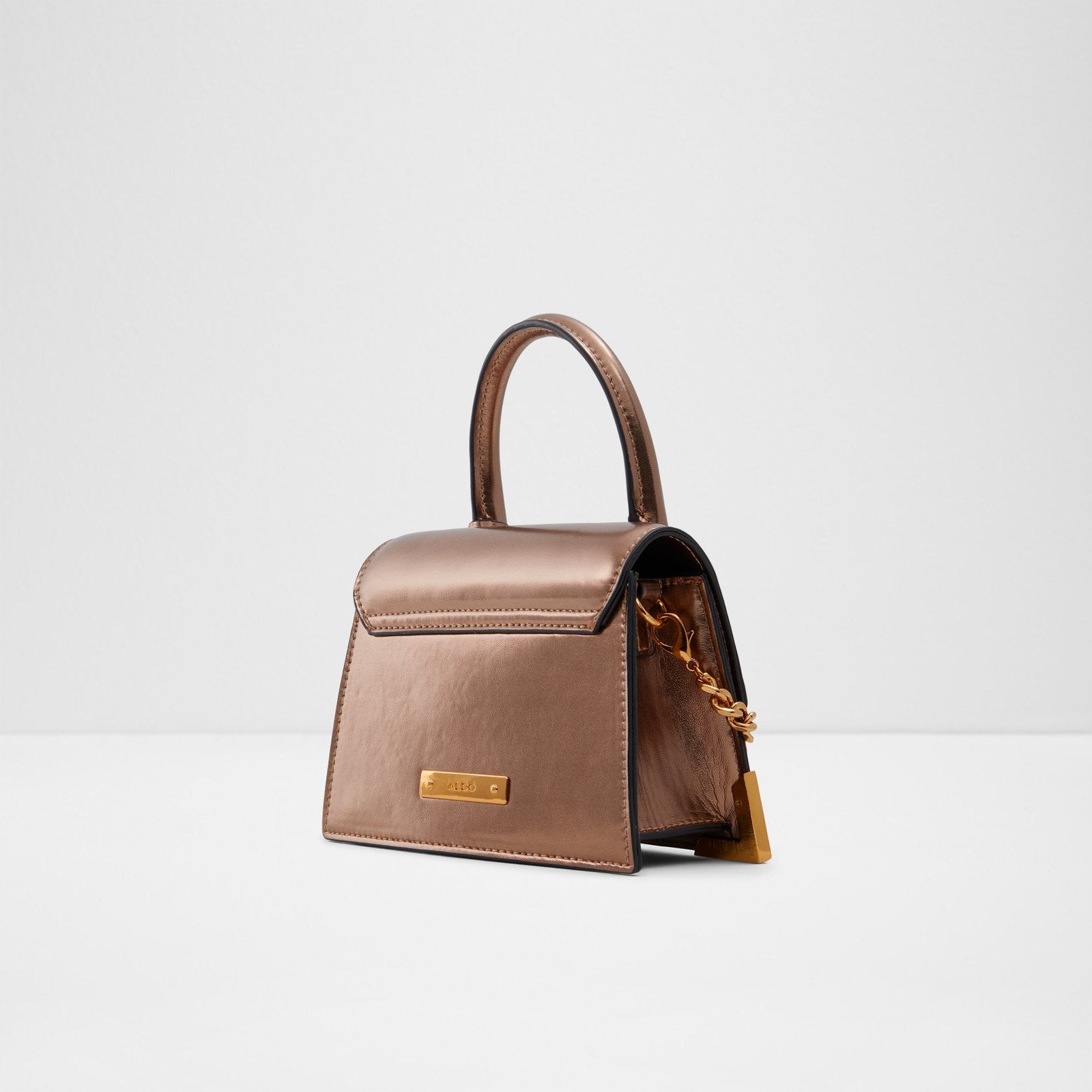 Aldo Women's Top Handle Bag Pythonia (Bronze) – ALDO UK