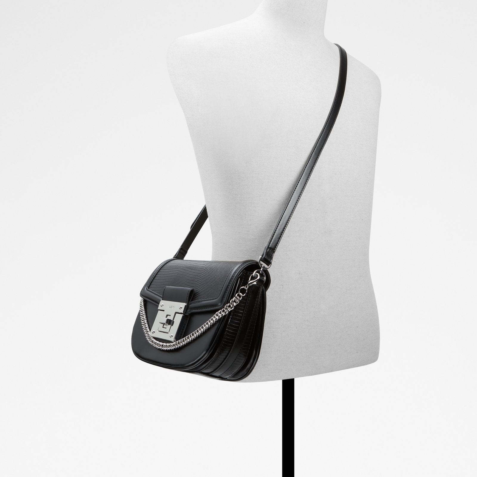 Aldo Women's Top Handle Bag Carre (Black) – ALDO Shoes UK