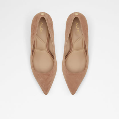 Aldo Women's Pillow Walk Comfortable Heeled Shoes Stessylow Beige