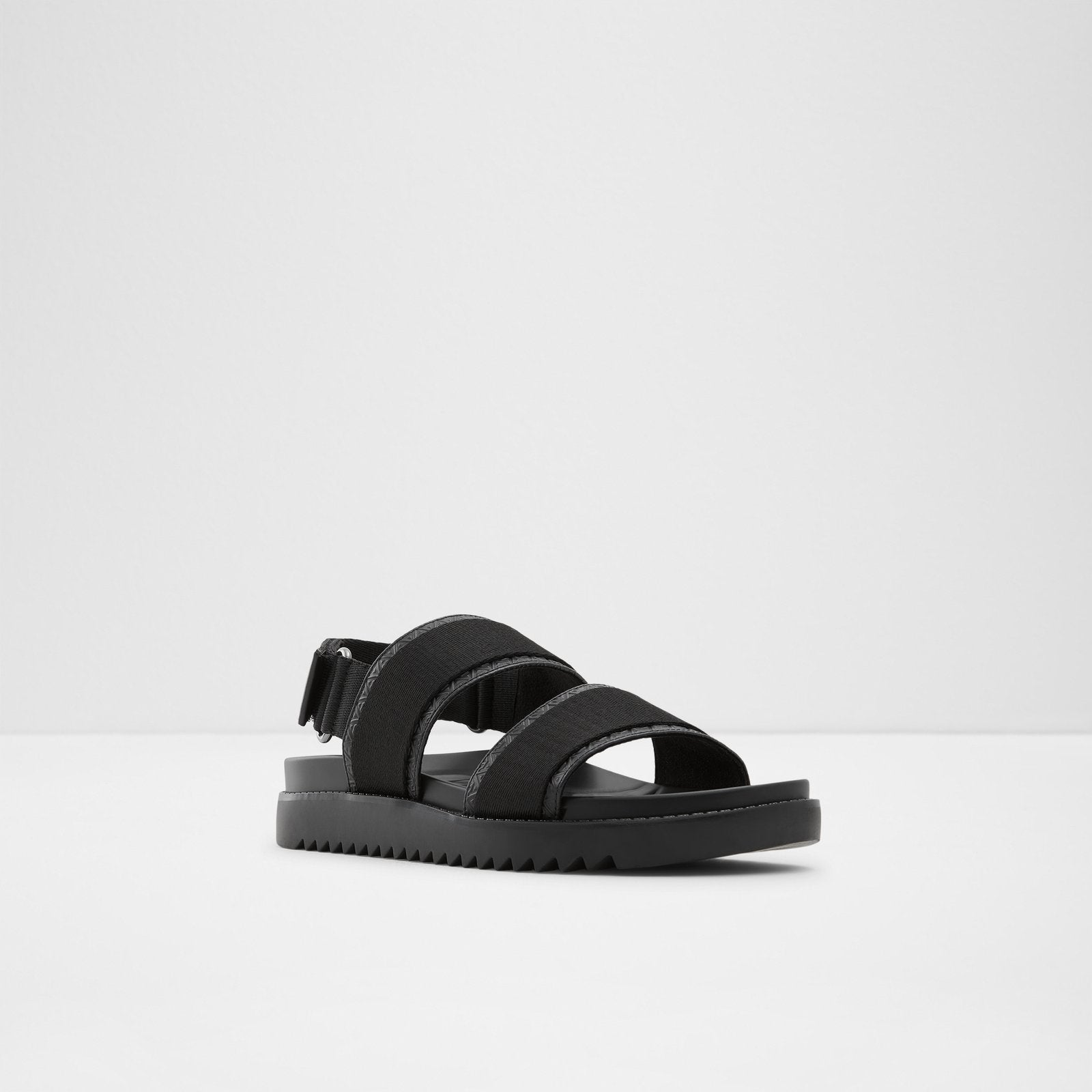 Aldo Men's Flat Sandal Strappa (Black) – ALDO UK