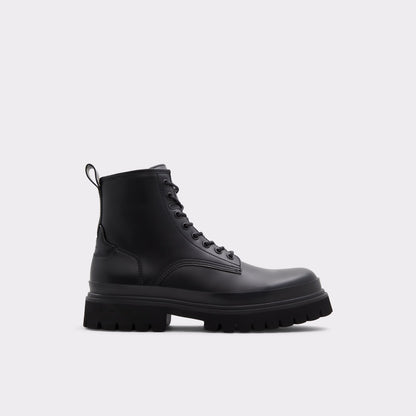 Aldo Men's Pillow Walk Comfortable Lace Up Boots Torino Black