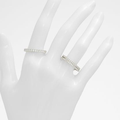Aldo Women's Multi Pack Of Rings Uniawienmini Silver