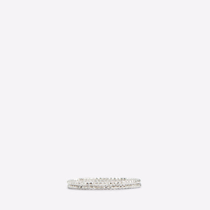 Aldo Women's Stackable Rings Vestale Silver