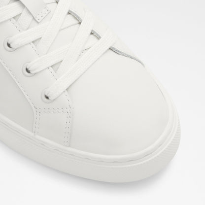 Aldo Women's Pillow Walk Comfortable Low Top Trainers Woolly White