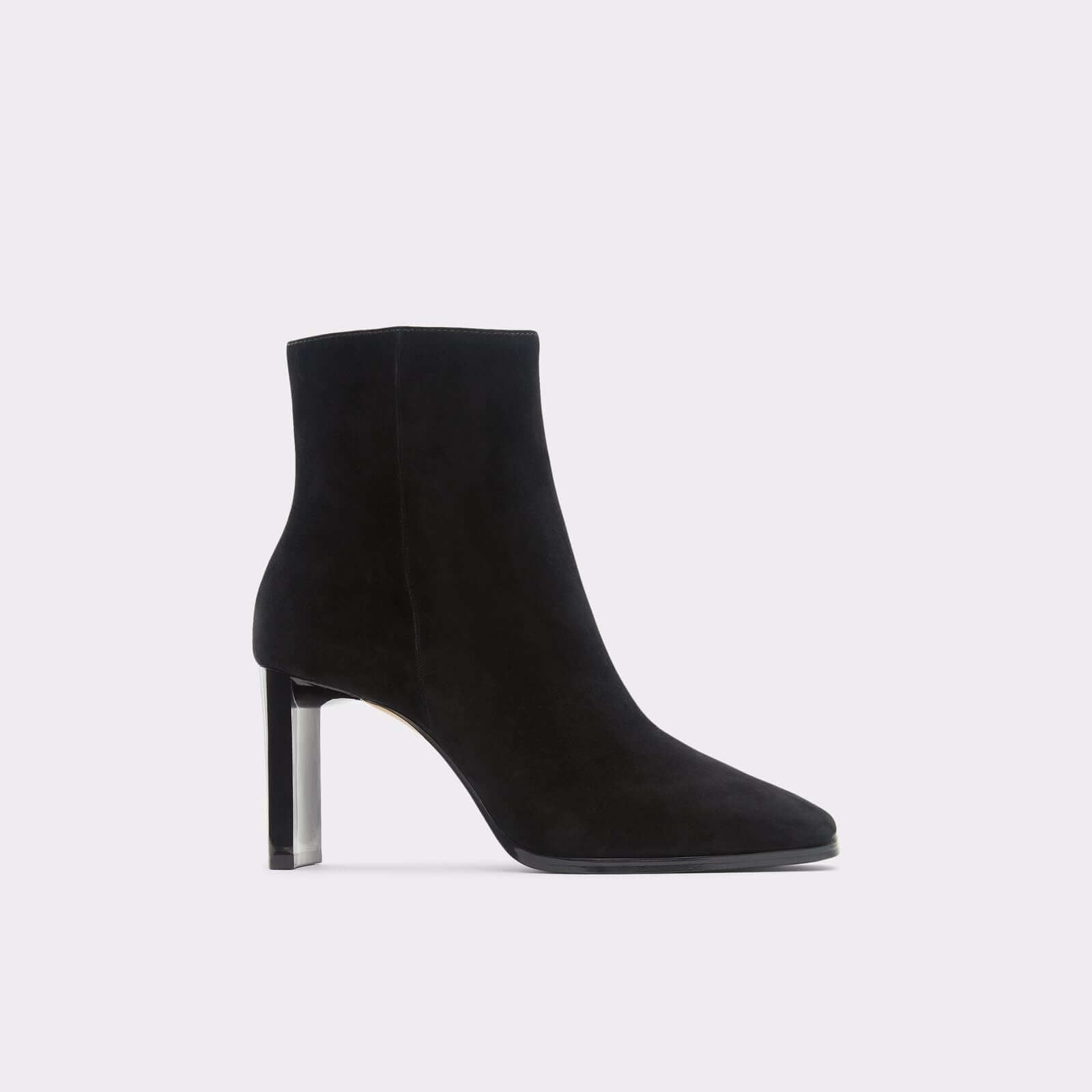 Branded Boot - Black/Black - 7 INCH – Hella Heels UK
